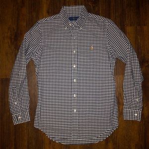 Ralph Lauren Regular Fit Cotton Oxford Button Down Shirt Small